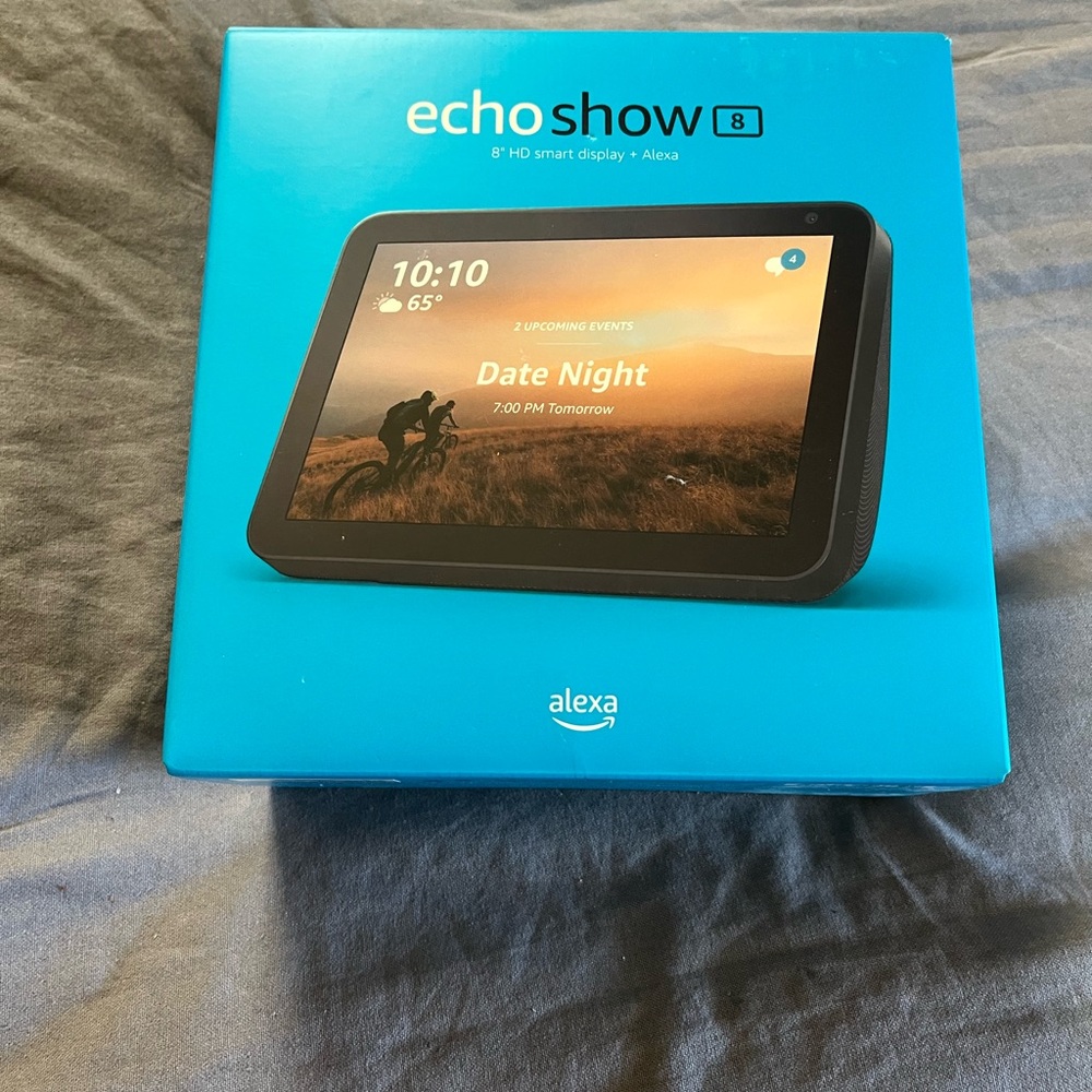Amazon Echo Show 8 Smart Display (Black) with Alexa